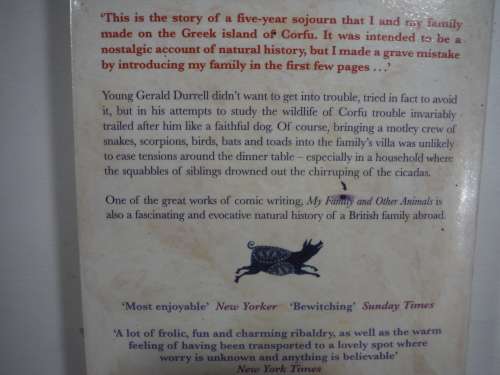 My Family and other Animals -Gerald Durrell (SOFTCOVER)