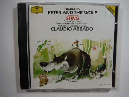 CD Prokofiev:Peter And The Wolf Narrared by Sting (The Chamber Orchestra Of Europe)