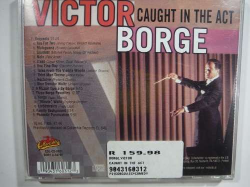 CD- Victor Borge : Caught in the Act.