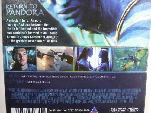 AVATAR- DVD