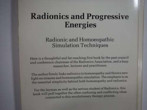 Radionics and Progressive Energies - Softcover - Keith Mason