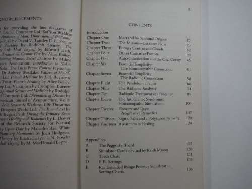 Radionics and Progressive Energies - Softcover - Keith Mason