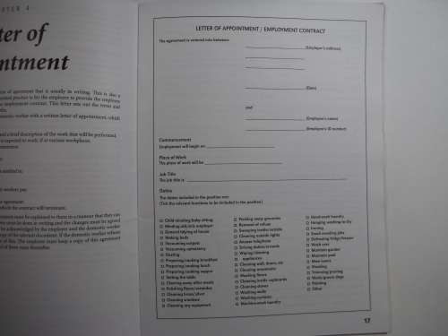 You and Your Domestic Worker (LARGE SOFTCOVER) Patrick Flood, Clive Gibson & Rodney Gibson