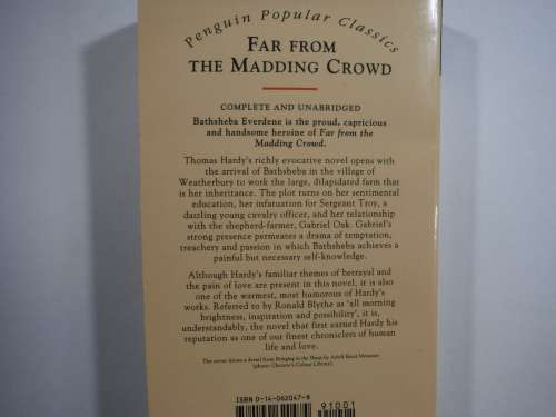 Far From The Madding Crowd -SOFTCOVER- Thomas Hardy (Penquin Classics)