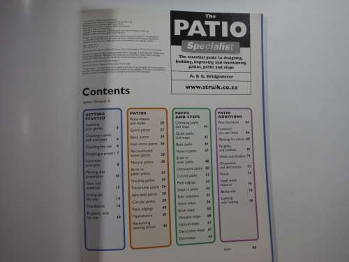 The Patio Specialist - A. & G. Bridgewater - Softcover