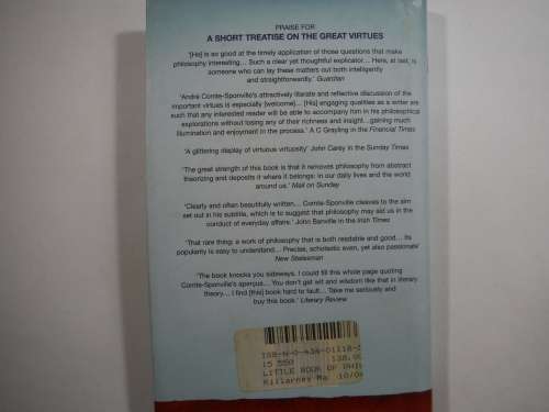 The Little Book of Philosophy- Andre Comte- Sponville - HARDCOVER