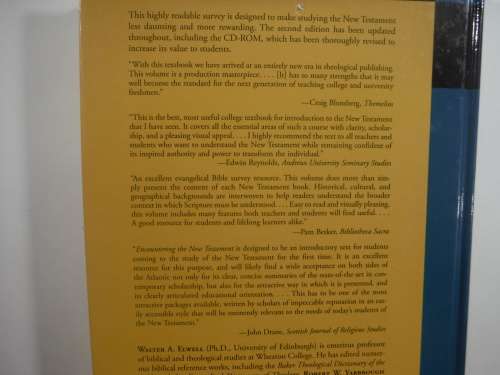 Encountering the New Testament: A Historical and Theological- Walter A. Elwell / Robert W. Yarbrough