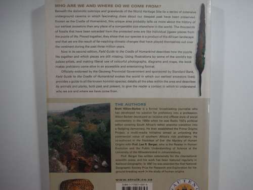 Field Guide To The Cradle of Humankind- Brett Hilton-Barber & Prof. Lee R. Berger (SOFTCOVER)