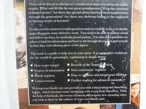 Tracing Your Family Tree, The Complete Guide To Discovery your Family Tree- Jean A. Cole & Michael A