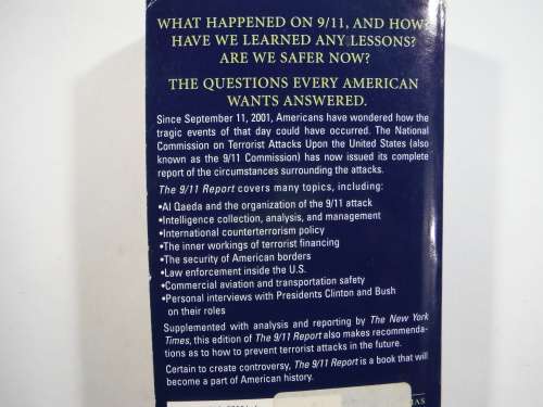 9/11 Report The National Commission on Terrorist  Attacks Upon the United States. (SOFTCOVER)