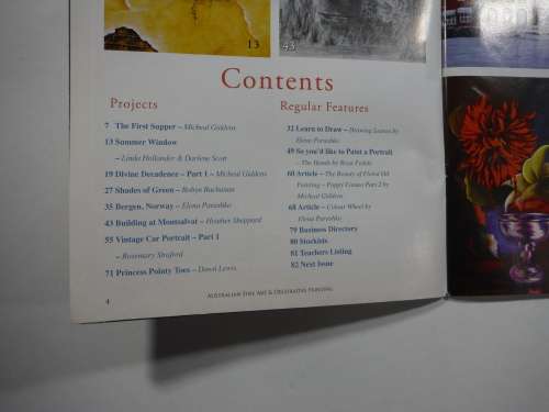 Australian Fine Art & Decorartive Painting - Magazine