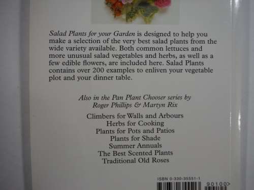Salad Plants for Your Garden - Softcover - Roger Phillips & Martyn Rix
