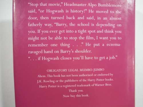 Barry Trotter and the Shameless Parody- Michael Gerber ( Hardcover)