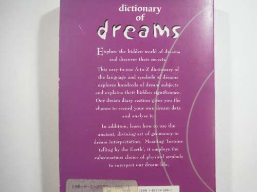 Dictionary Of Dreams- Geddes & Grosset