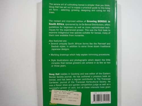 Growing Bonsai in South Africa- Doug Hall (Softcover)