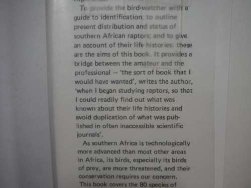 Birds of Prey of Southern Africa - Hardcover - Peter Steyn - Second Impression - 1985