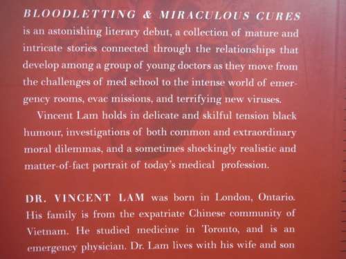 Bloodletting & Miraculous Cures - Paperback - Vincent Lam