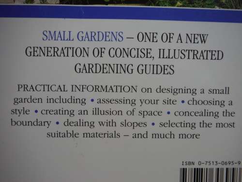 DK : RHS Practical Guides : The Royal Horticultural Society : Small Gardens