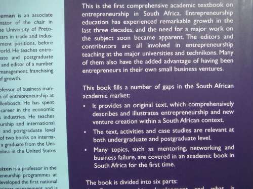 Entrepreneurship : A South African Perspective - Softcover - Gideon Nieman