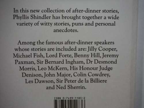 100 Best After-Dinner Stories - Paperback - Collected by Phyllis Shindler
