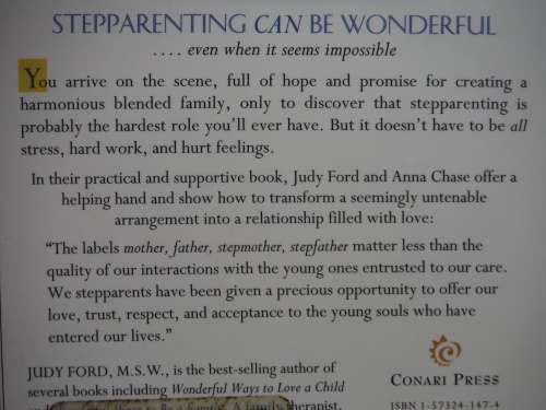 Wonderful Ways to Be a Stepparent - Softcover - Judy Ford