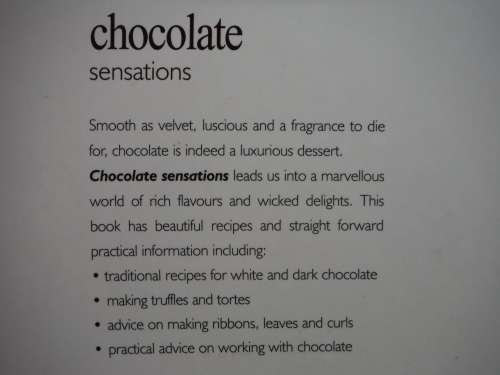 Chocolate Sensations - Bonza Books