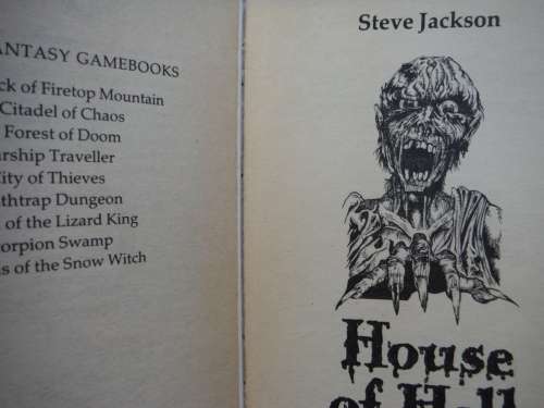 A Lot of 3 Vintage Fighting Fantasy Paperbacks