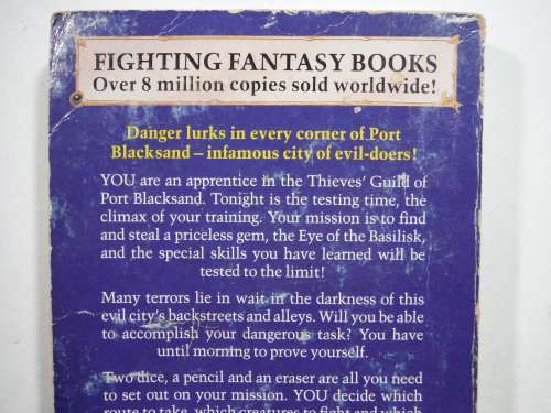 A Lot of 3 Vintage Fighting Fantasy Paperbacks