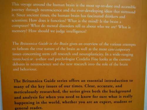 The Britannica Guide to The Brain - Paperback - Cordelia Fine