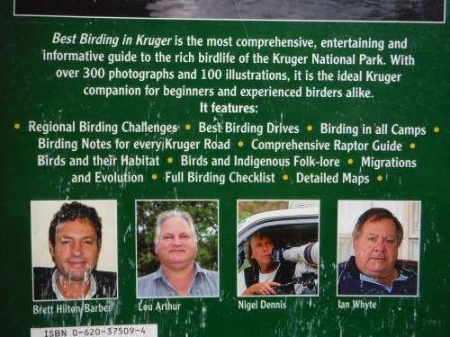 Prime Origins Guide to Best Birding in Kruger - Softcover - Brett Hilton-Barber