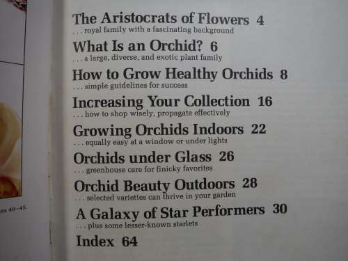 How to Grow Orchids : A Sunset Book - 1980