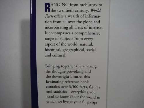 A Parragon Micropedia : World Facts - Hardcover
