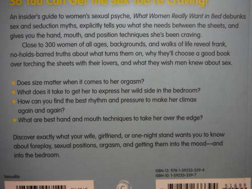 What Women Really Want in Bed - Paperback - Cynthia W. Gentry
