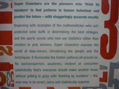 Super Crunchers : How Anything Can Be Predicted - Paperback - Ian Ayres