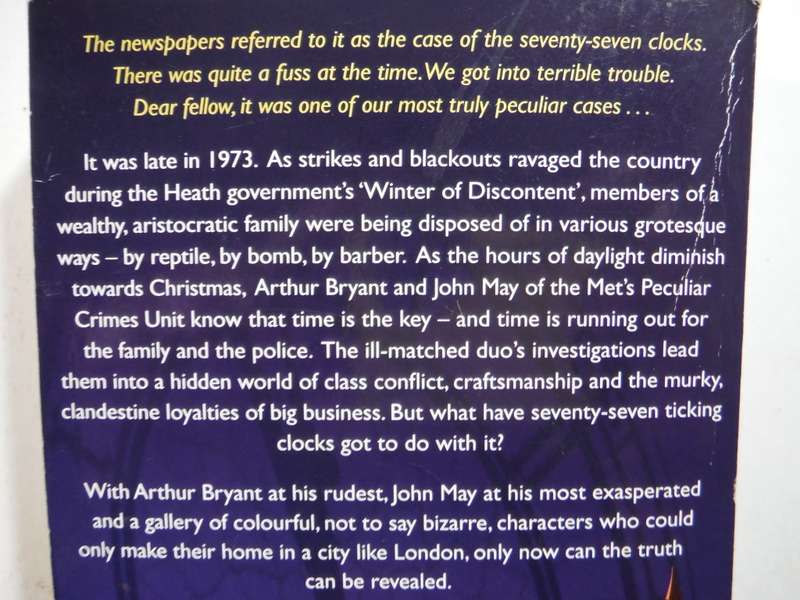 Seventy-Seven Clocks : A Bryant & May Mystery - Paperback - Christopher Fowler