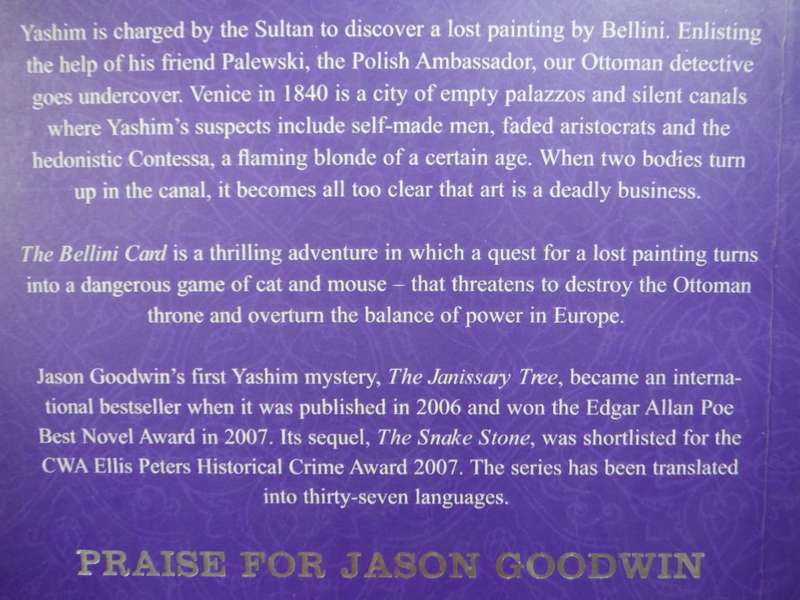 The Bellini Card : A Yashim the Eunuch Mystery - Paperback - Jason Goodwin