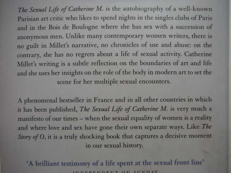 The Sexual Life of Catherine M.- Paperback - Catherine Millet