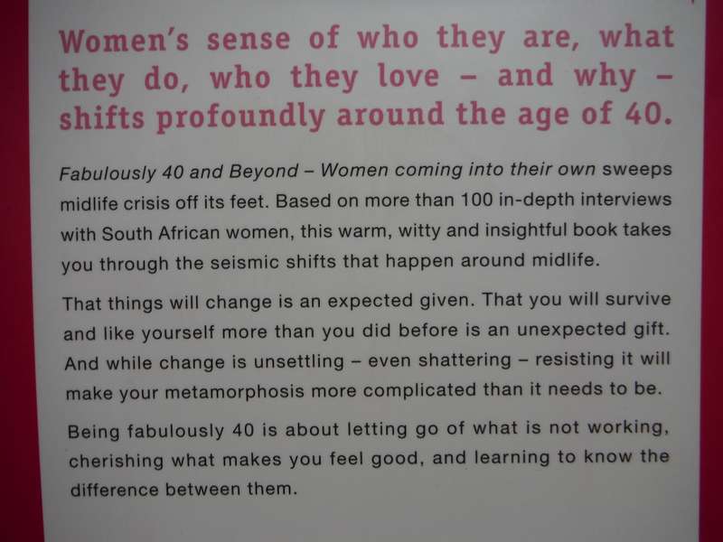 Fabulously 40 and Beyond : Women Coming into their Own - Paperback - Margie Orford
