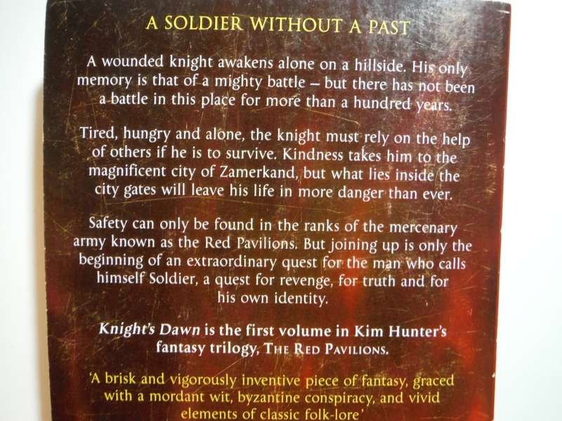 Knight`s Dawn : Book One of the Red Pavilions - Paperback - Kim Hunter