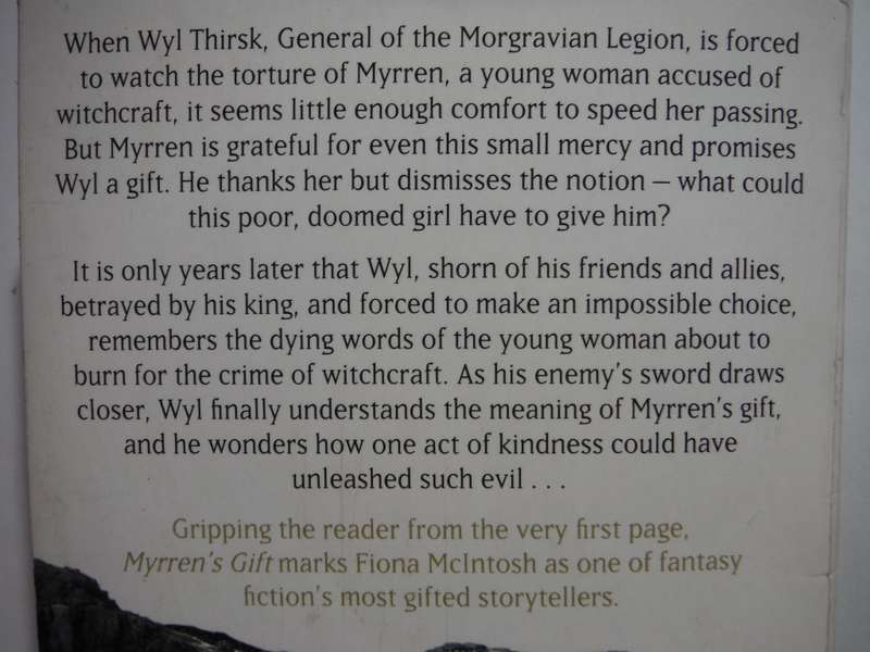 Myrren`s Gift : The Quickening : Book One- Paperback - Fiona McIntosh
