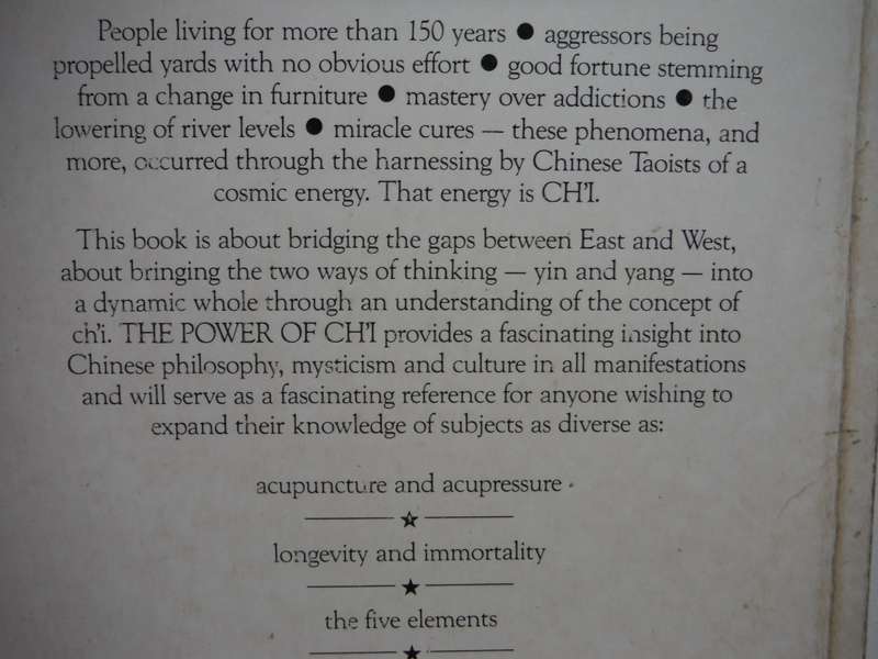 The Power of Ch`i - Paperback - Michael Page - 1988
