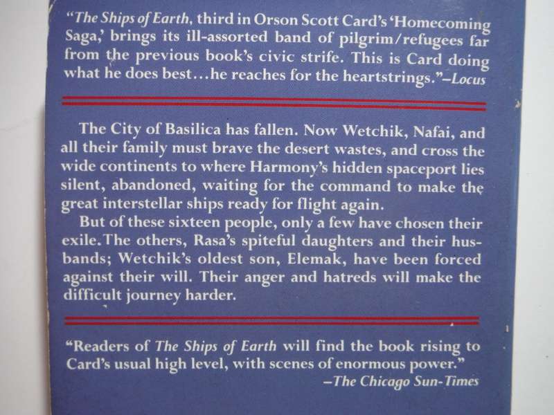 The Ships of Earth : Homecoming : Volume 3 - Paperback - Orson Scott Card