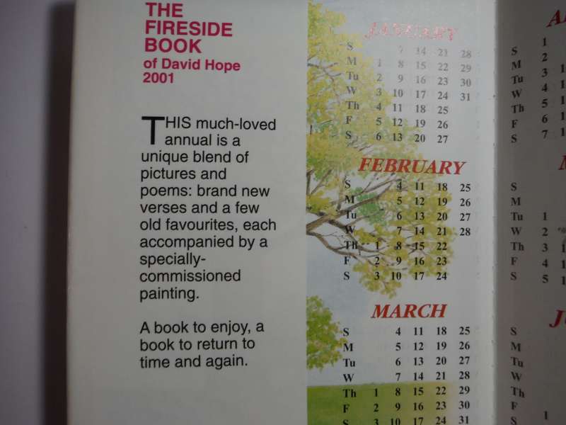 The Fireside Book of David Hope - 2 Hardcover Volumes - 2000 and 2001
