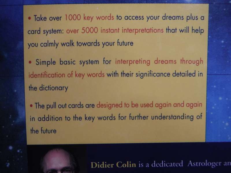 Dictionary of Dreams : Interpretation and Understanding - Softcover - Didier Colin