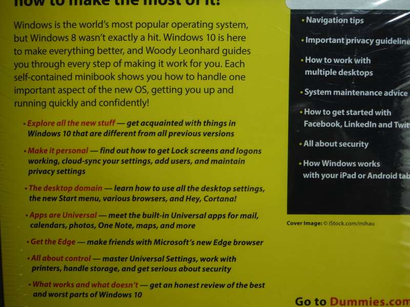 Windows 10 All-In-One for Dummies : 10 Books in 1 - Softcover - Woody Leonhard
