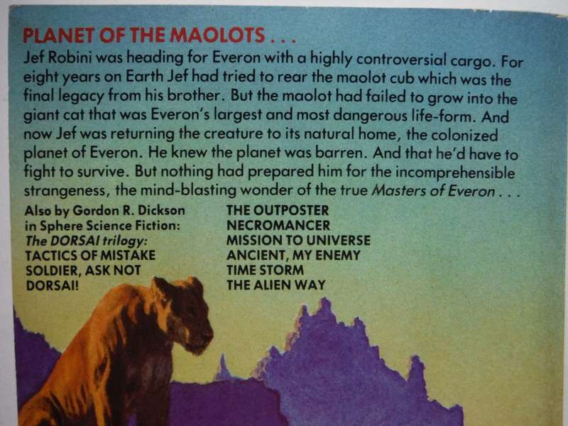 Masters of Everon - Paperback - Gordon R. Dickson