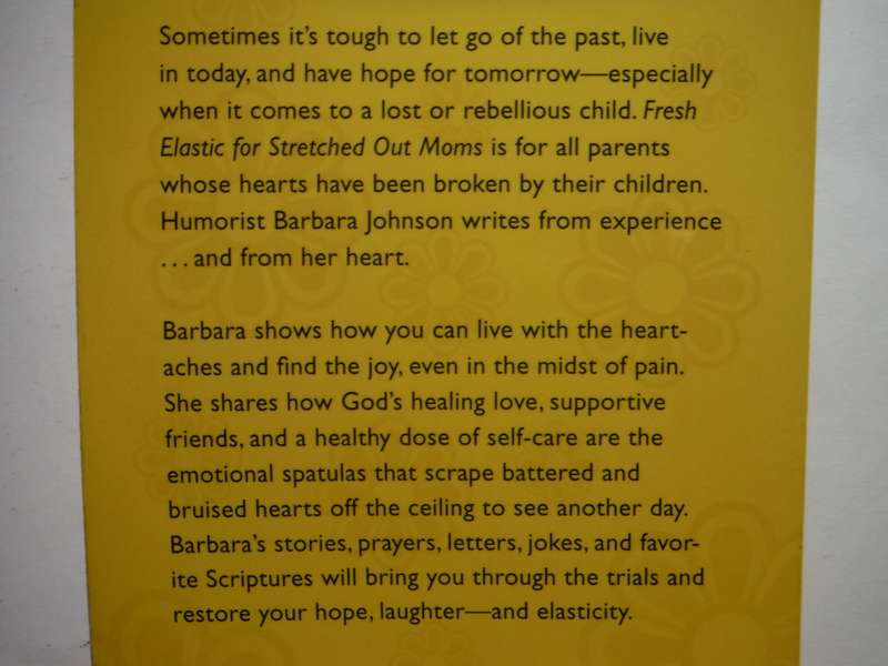 Fresh Elastic for Stretched Out Moms - Paperback - Barbara Johnson