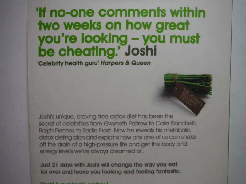 Joshi`s Holistic Detox : 21 Days to a Healthier, Slimmer You - For Life