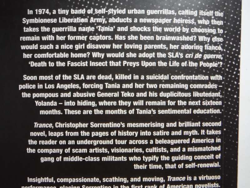 Trance - Paperback - Christopher Sorrentino