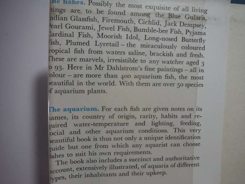 Collins Guide to Aquarium Fishes and Plants - Hardcover - Arne Schiotz - 1972